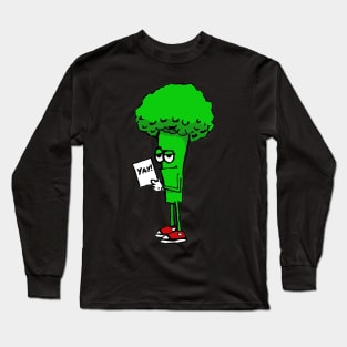 YAY! BROCCOLI BOY Long Sleeve T-Shirt